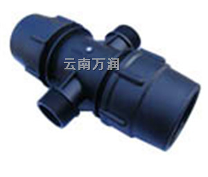WR871中心阳螺纹四通